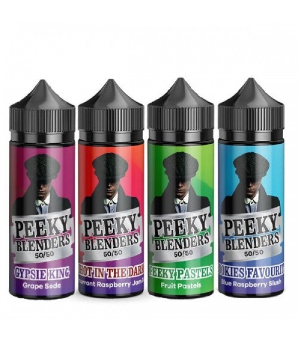 Peeky Blenders Tommy Gun 100ml E Liquid juice in 50VG shortfill Quality Vape