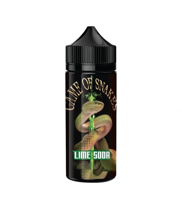 Lime Soda By Game Of Snakes 100ML E Liquid 70VG Vape 0MG Juice