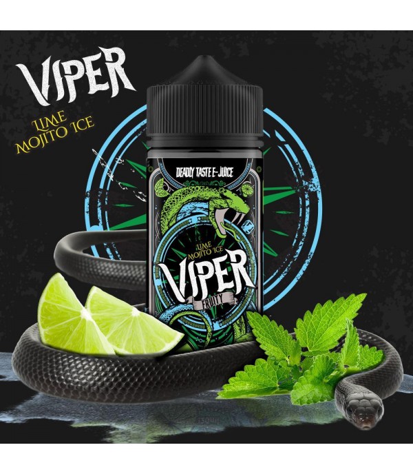 Lime Mojito Ice By Viper 100ML E Liquid 70VG Vape 0MG Juice