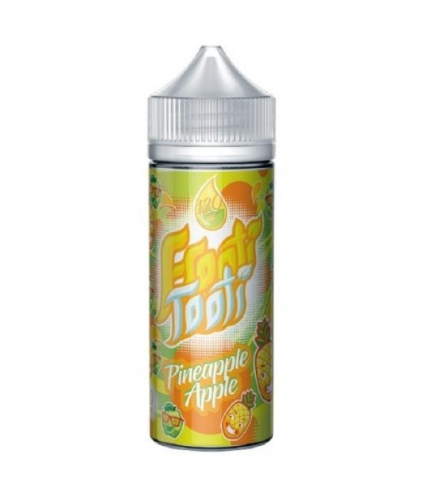 PINEAPPLE APPLE E LIQUID BY FROOTI TOOTI TROPICAL TROUBLE SERIES 100ML SHORTFILL 70VG VAPE