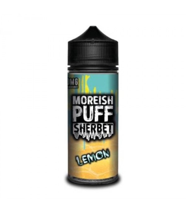 LEMON – MOREISH PUFF SHERBET 100ML SHORTFILL E LIQUID 70VG VAPE