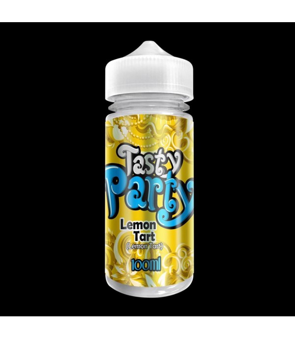 Lemon Tart by Tasty Party. 100ML E-liquid, 0MG vape, 70VG/30PG juice