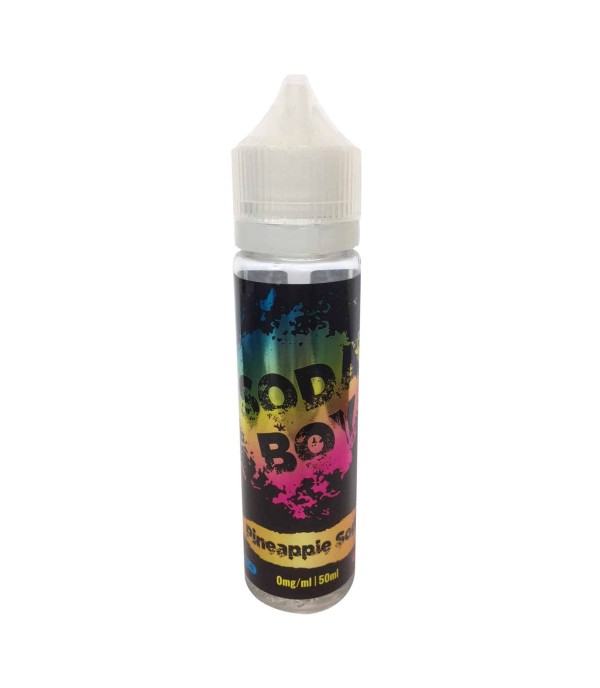 PINEAPPLE SODA E-LIQUID BY SODA BOY 50ML SHORTFILL 70VG VAPE