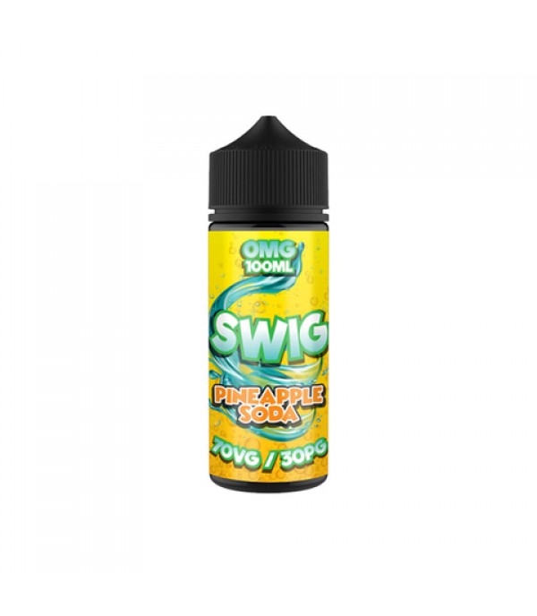 Pineapple Soda By Swig Soda 100ML Shortfill E-liquid 70VG Vape Juice