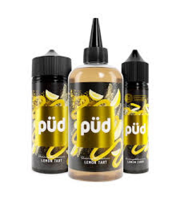 Lemon Tart by Pud 50ml, 100ml, 200ml E Liquid Vape Juice 70vg 30pg - Joes Juice