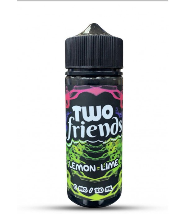 Lemon Lime By Two Friends 100ML E Liquid 70VG Vape 0MG Juice