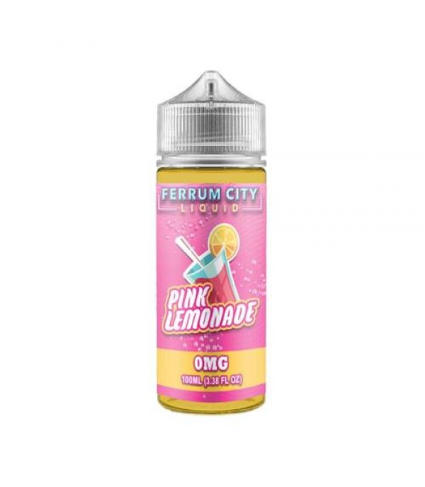Pink Lemonade By Ferrum City 100ML E Liquid 70VG Vape 0MG Juice