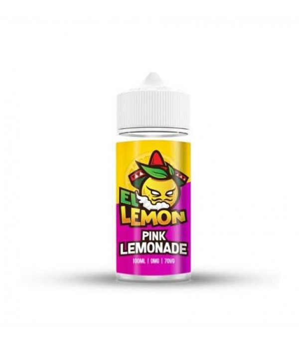 Pink Lemonade By El Lemon 100ML E Liquid 70VG/30PG Vape 0MG Juice