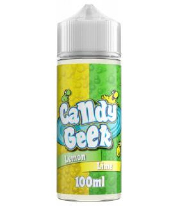 Lemon Lime by Candy Geek 100ml Shortfill E Liquid E Juice 70VG Vape