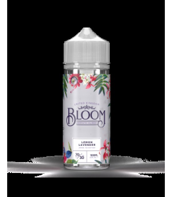 Lemon Lavender By Bloom | 100ML E Liquid | 70VG Vape | 0MG Juice | Short Fill