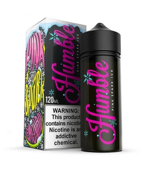 Pink Spark ICE By Humble 100ML E liquid 80VG Vape 0MG Juice Shortfill