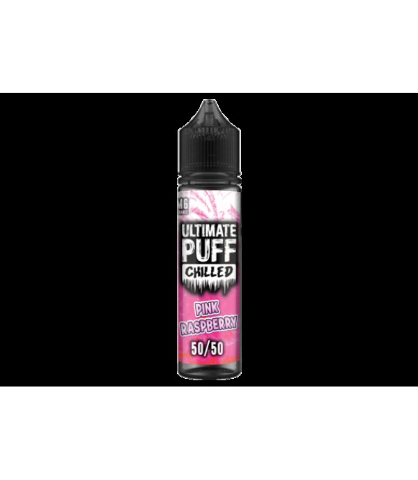 Pink Raspberry Chilled by Ultimate Puff, 50ML E-liquid, 0MG Vape, 50VG Juice