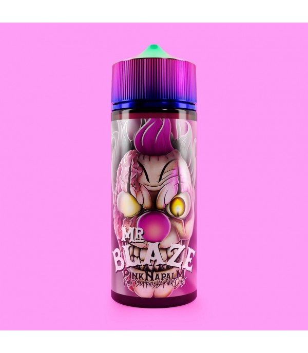 Pink Napalm By Mr Blaze 100ML E Liquid 70VG Vape 0MG Juice