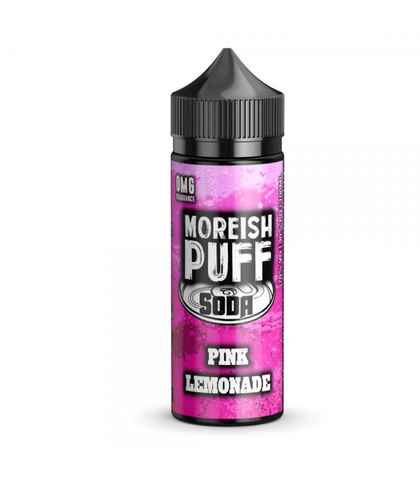 PINK LEMONADE – MOREISH PUFF SODA 100ML SHORTFILL E LIQUID 70VG VAPE