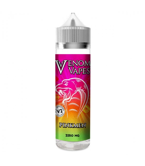 Pinkmen By Venom Vapes 50ML E Liquid 80VG Vape 0MG Juice