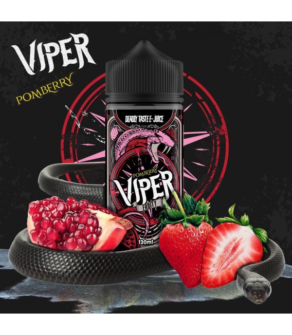 Pomberry By Viper 100ML E Liquid 70VG Vape 0MG Juice