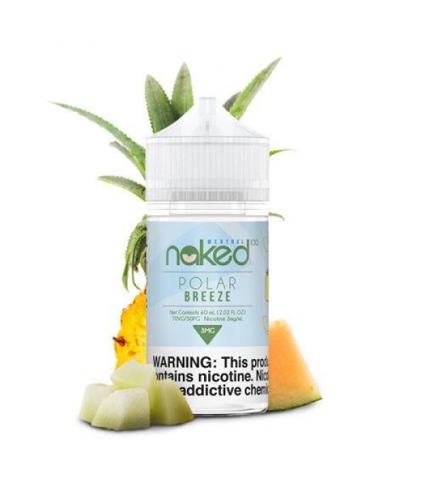 Polar Breeze by Naked 100, 50ML E Liquid, 70VG Juice, 0MG Vape