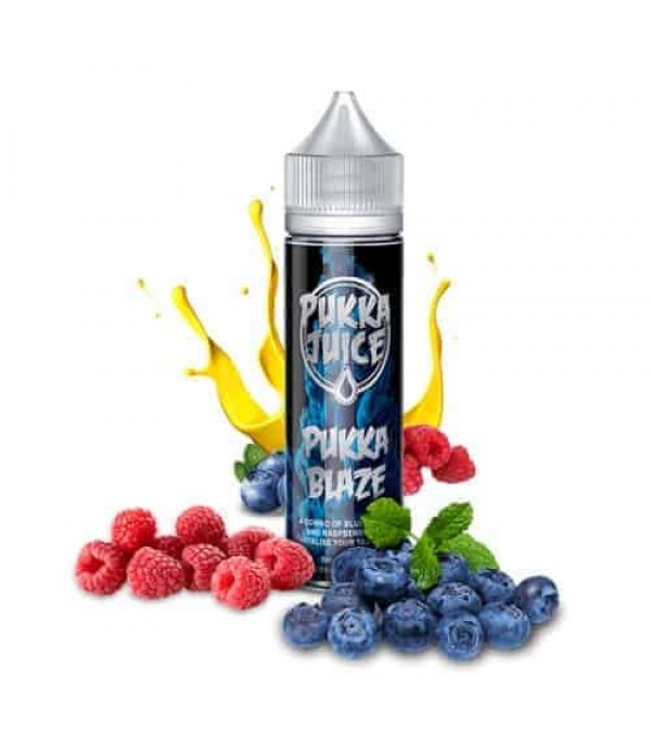 PUKKA BLAZE ELIQUID BY PUKKA JUICE 50ML SHORTFILL E LIQUID 70VG VAPE