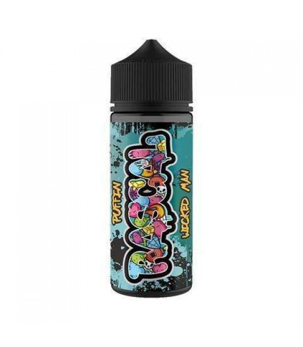 PUFFIN RASCAL WICKED MAN 100ML SHORTFILL E LIQUID 70VG VAPE