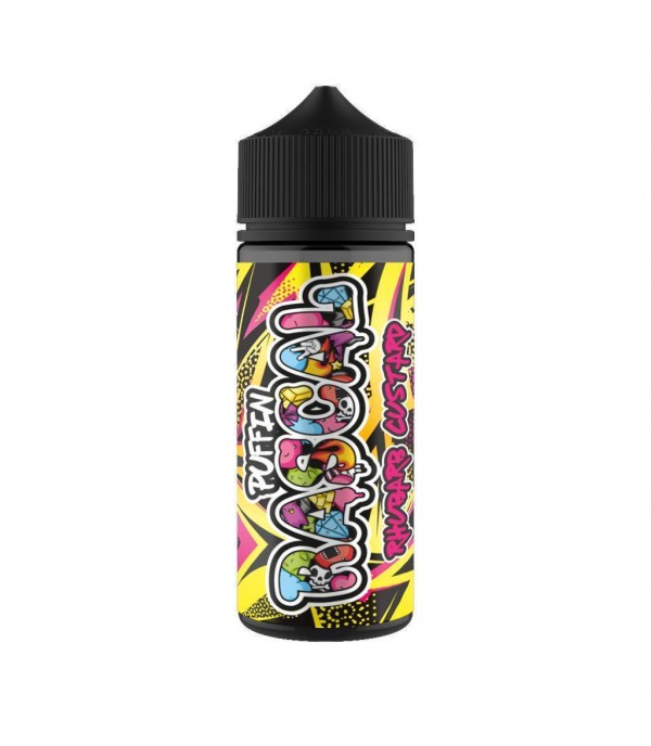 PUFFIN RASCAL RHUBARB CUSTARD 100ML SHORTFILL E LIQUID 70VG VAPE