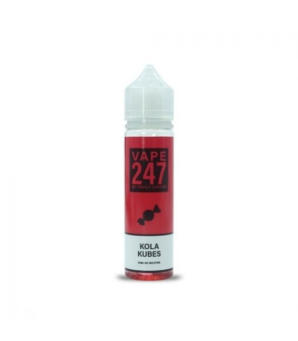 Kola Kubes By Vape 247, 50ML E Liquid 70VG Vape 0MG Juice