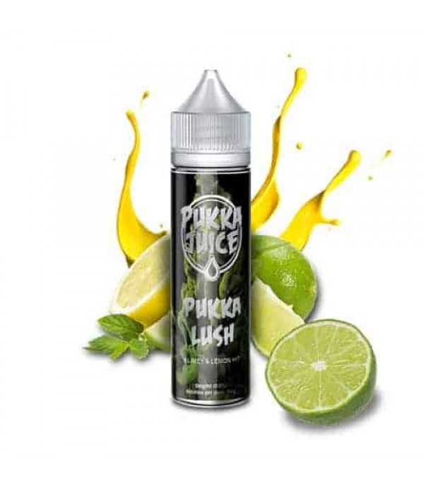 PUKKA LUSH ELIQUID BY PUKKA JUICE 50ML SHORTFILL E LIQUID 70VG VAPE