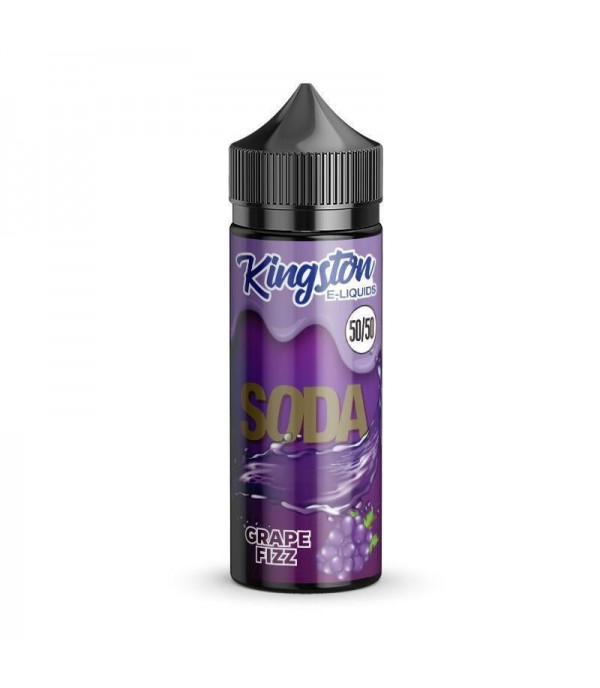Kingston Grape Fizz 100ml E Liquid Juice Vape 50vg Sub Ohm Shortfill