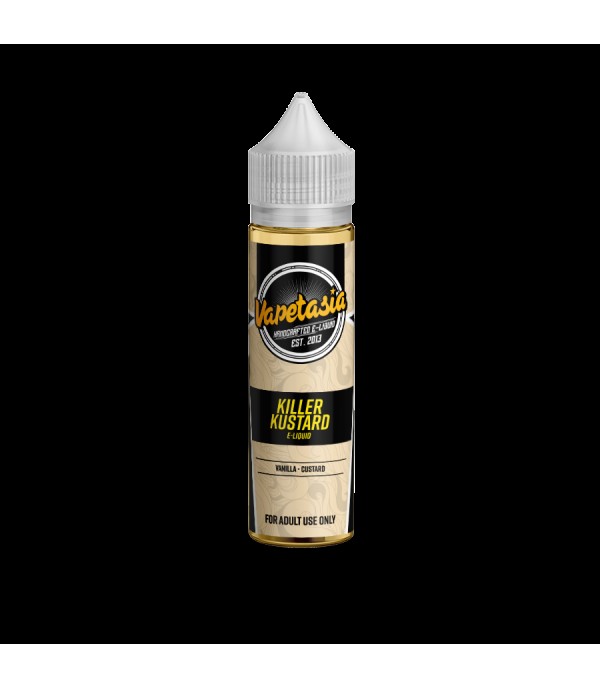 Killer Kustard by Vapetasia, 50ML E Liquid, 70VG Vape, 0MG Juice