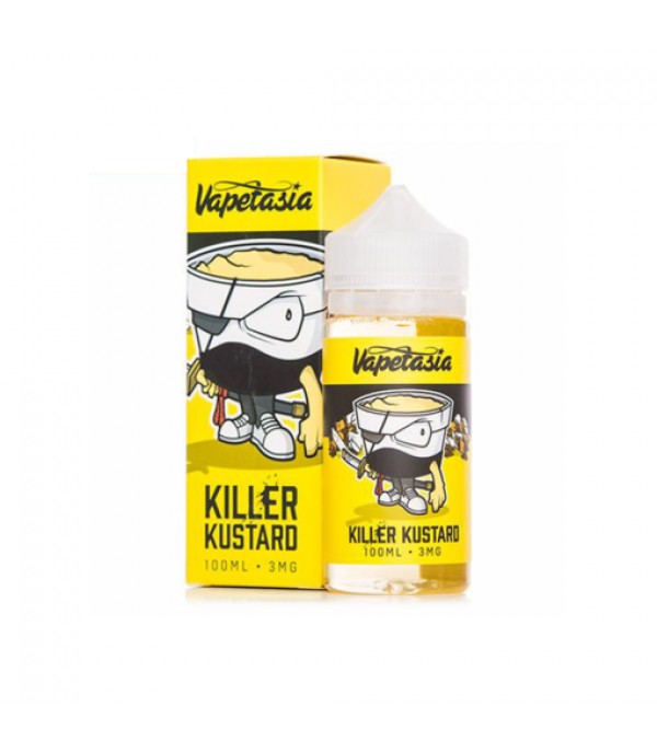 Killer Kustard Honeydew by Vapetasia, 100ML E Liquid, 70VG Vape, 0MG Juice