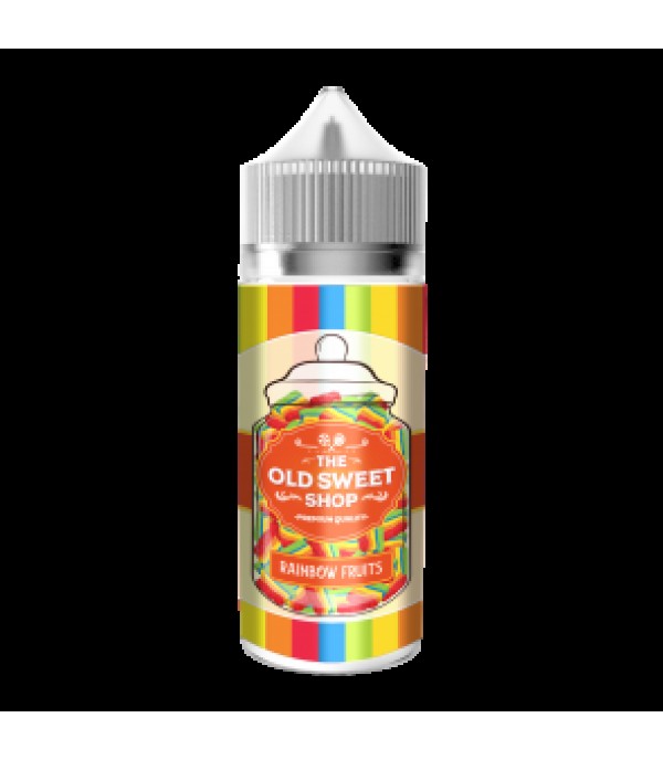 Rainbow Fruits 100ml E-Liquid by Old Sweet Shop 50VG Vape Juice