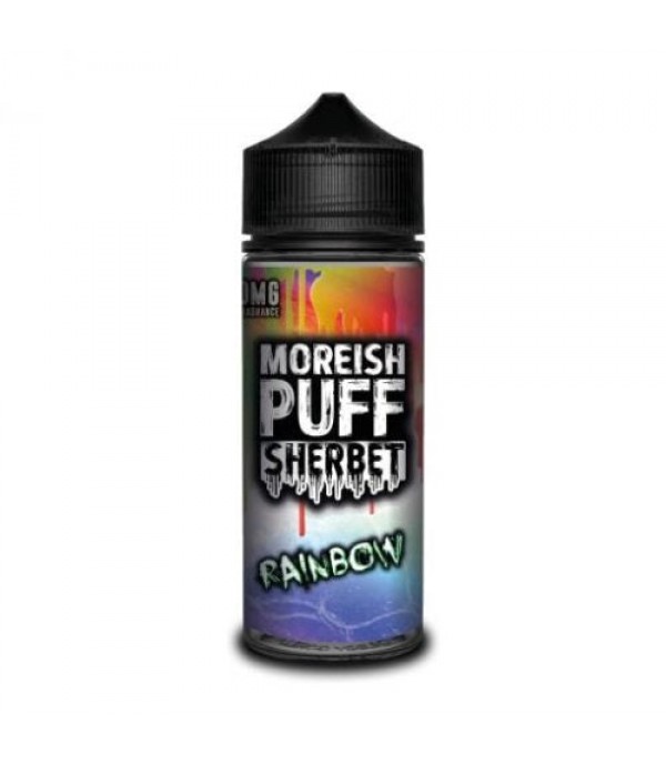 RAINBOW – MOREISH PUFF SHERBET 100ML SHORTFILL E LIQUID 70VG VAPE