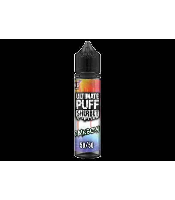 Rainbow Sherbet by Ultimate Puff, 50ML E-liquid, 0MG Vape, 50VG Juice