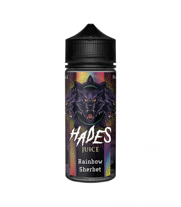 Rainbow Sherbet By Hades 100ML E Liquid 70VG Vape 0MG Juice Shortfill