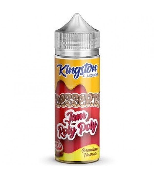 Jam Roly Poly Desserts By Kingston 100ML E Liquid 70VG Vape 0MG Juice