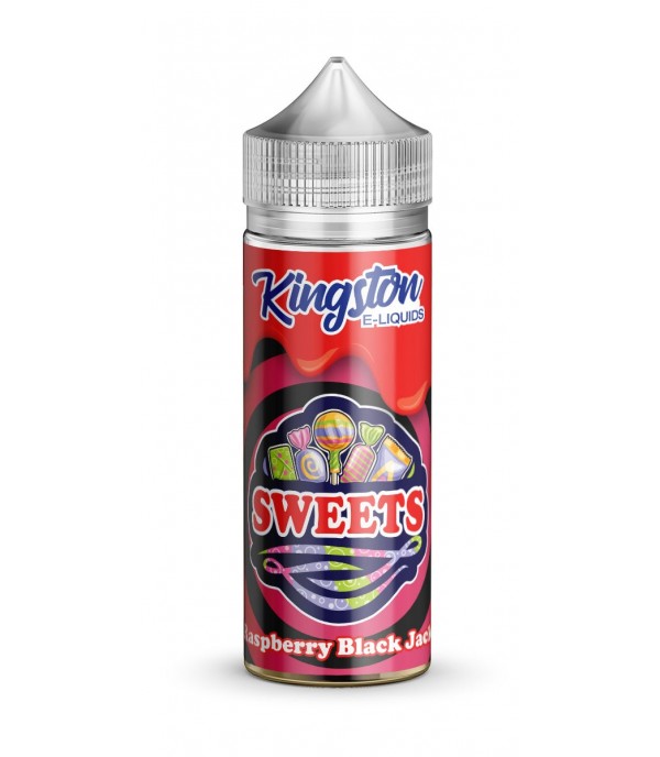 Raspberry Black Jack by Kingston 100ml New Bottle E Liquid 70VG Juice