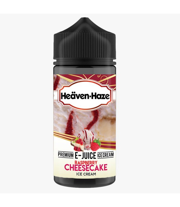 Raspberry Cheesecake Ice Cream By Heaven Haze 100ML E Liquid 70VG Vape 0MG Juice