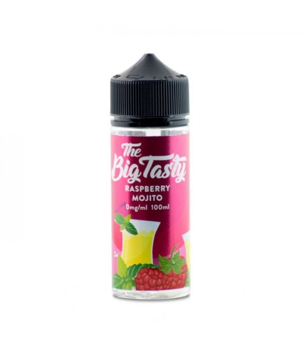 Raspberry Mojito by Big Tasty, 100ML E Liquid, 70VG Vape, 0MG Juice