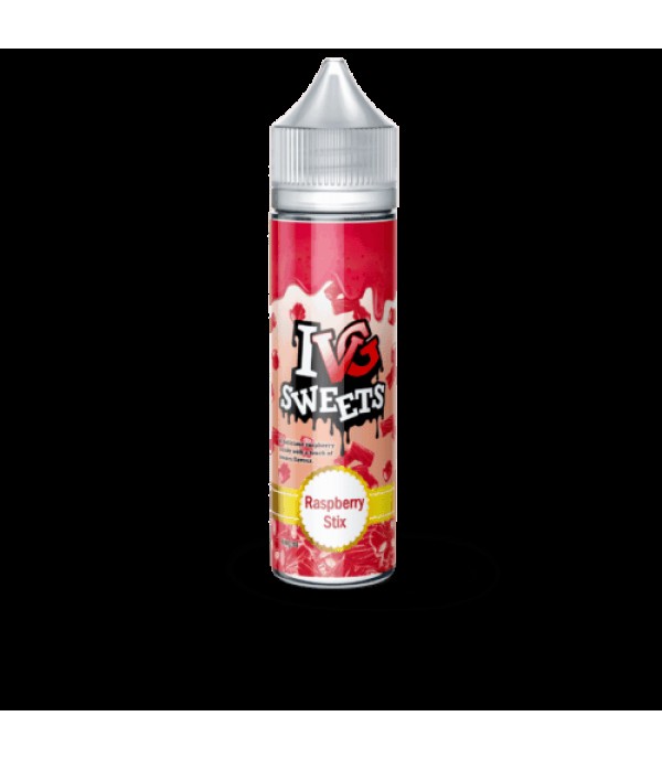 RASPBERRY STIX ELIQUID BY I LOVE VG IVG SWEETS 50ML SHORTFILL E LIQUID 70VG VAPE