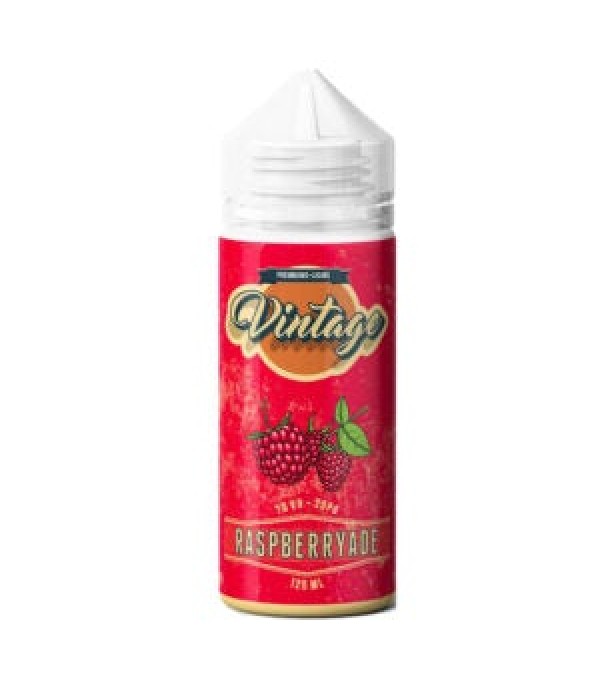 Raspberryade By Vintage 100ML E Liquid 70VG Vape 0MG Juice Shortfill