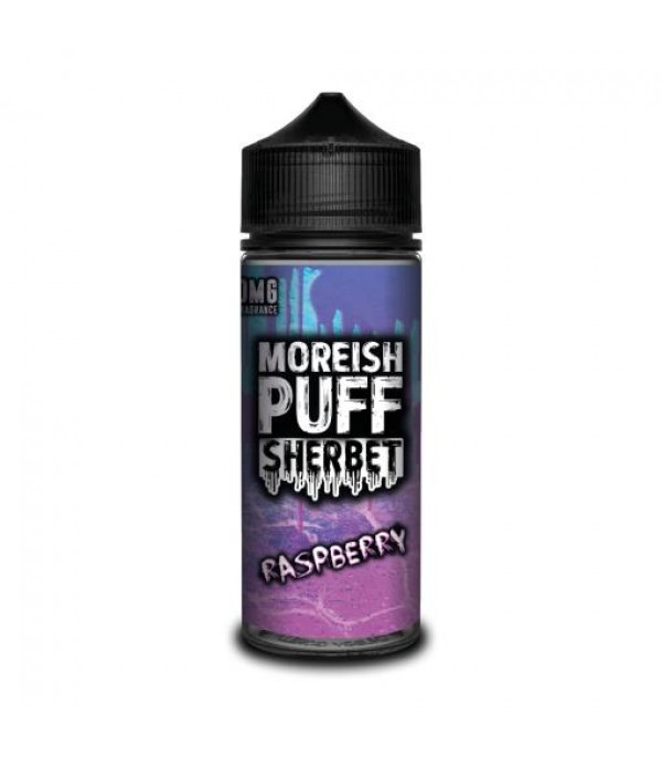 RASPBERRY – MOREISH PUFF SHERBET 100ML SHORTFILL E LIQUID 70VG VAPE