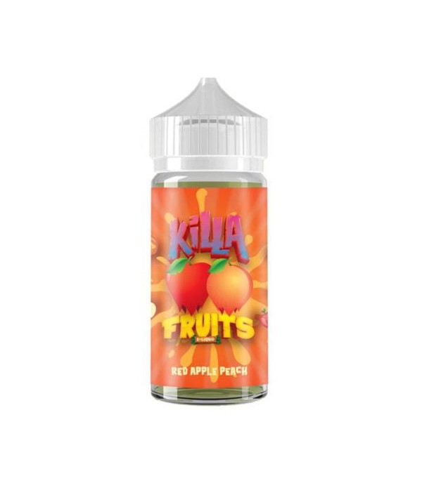 Red Apple Peach by Killa Fruits 100ml E-Liquid Juice 70VG Vape