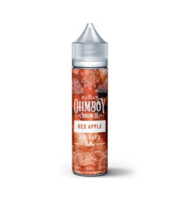 Red Apple & Rhubarb Chilled By Ohm Boy Volume III 50ML E Liquid 70VG Vape 0MG Juice