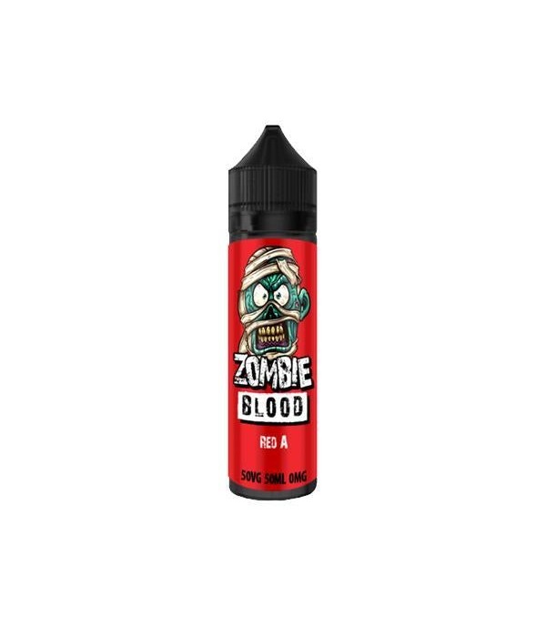 Red A By Zombie Blood 50ML E Liquid 50VG Vape 0MG Juice