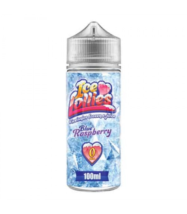 ICE LOLLIES BLUE RASPBERRY – E LIQUID 100ML SHORTFILL 70VG VAPE 0MG JUICE