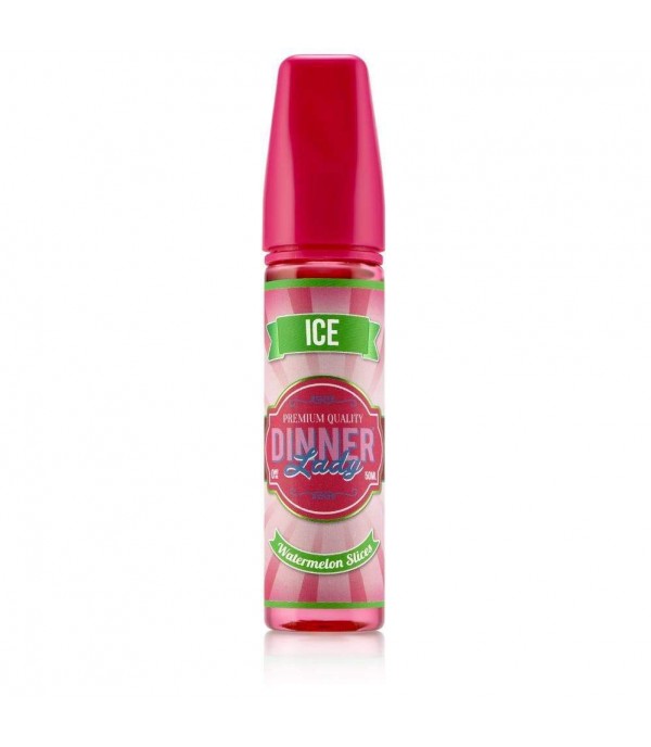 Ice - Watermelon Slices by Dinner Lady E-liquid 70VG Shortfill Vape