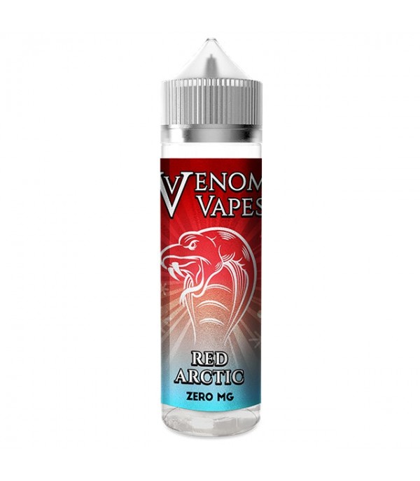 Red Arctic By Venom Vapes 50ML E Liquid 80VG Vape 0MG Juice