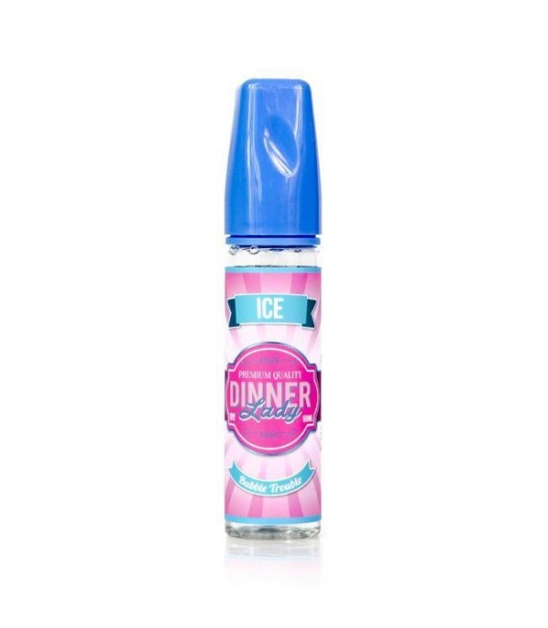 Ice - Bubble Trouble  by Dinner Lady E-liquid 70VG Shortfill Vape