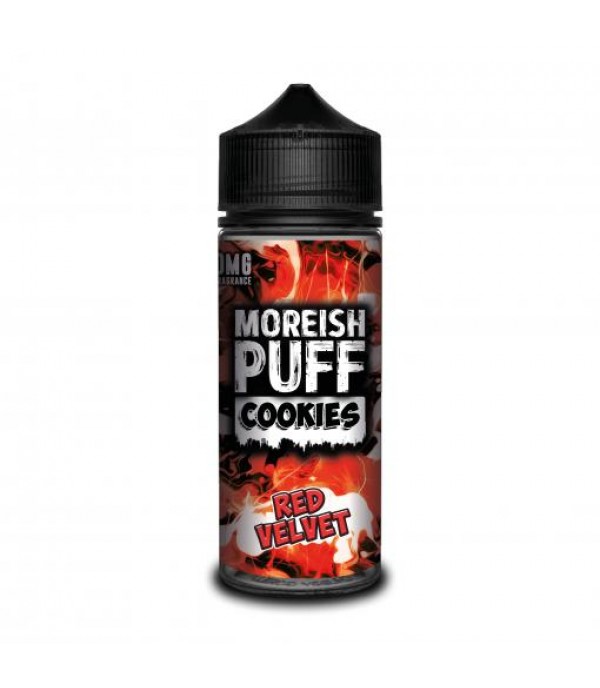 RED VELVET – MOREISH PUFF COOKIES 100ML SHORTFILL E LIQUID 70VG VAPE