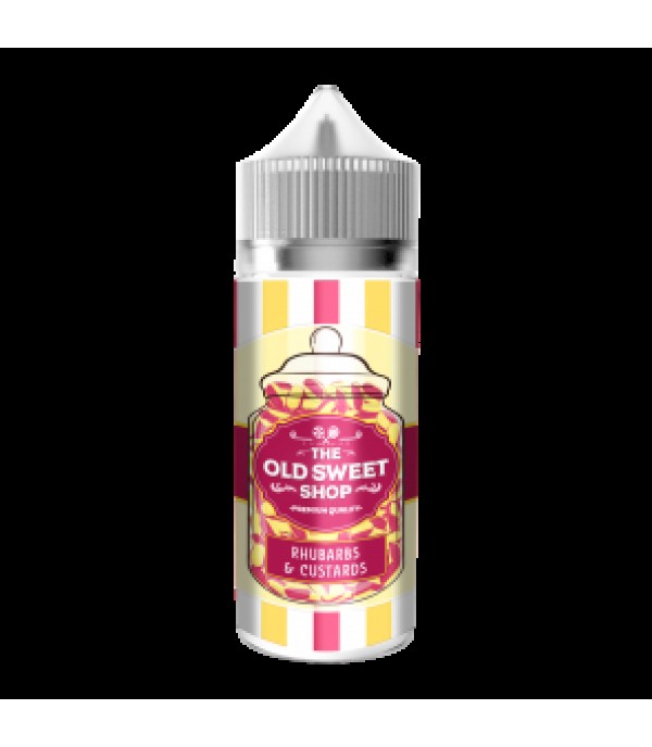 Rhubarb And Custard 100ml E-Liquid by Old Sweet Shop 50VG Vape Juice