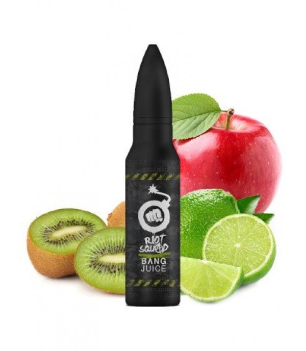 RIOT SQUAD X BANG JUICE – KIWI COALITION 50ML SHORTFILL E LIQUID 70VG VAPE